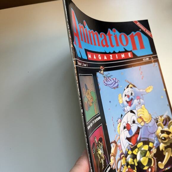 Animation Magazine #1 1987 - 1st Appearance Simpsons Rare HTF Vintage Grail - Picture 3 of 14